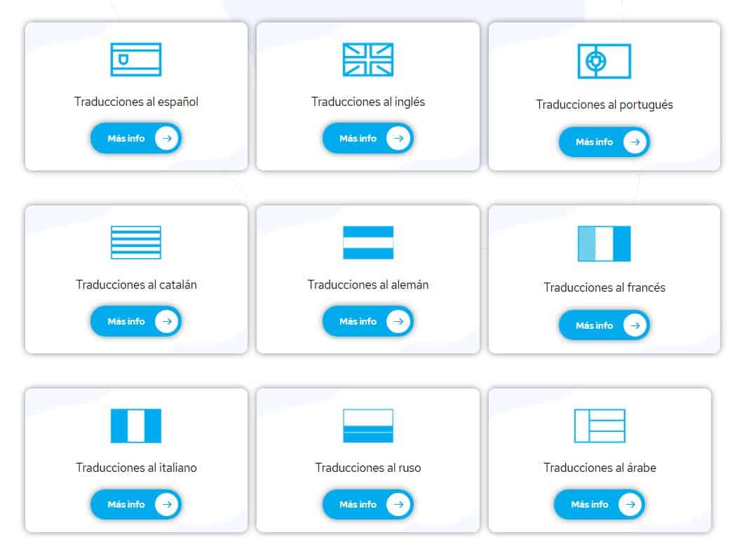 traducciones a cualquier idioma