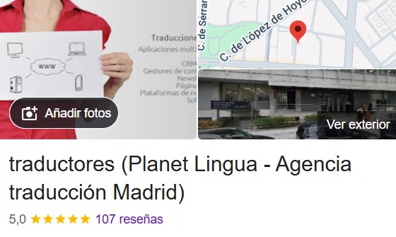 traduccion jurada madrid urgente